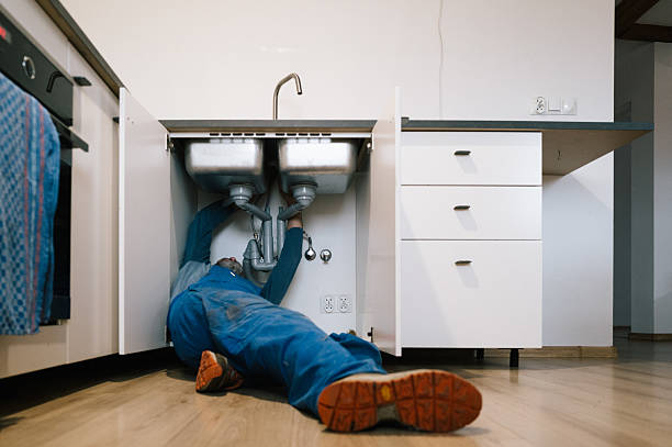 Professional Leak Detection technician working in Lisbon, ME